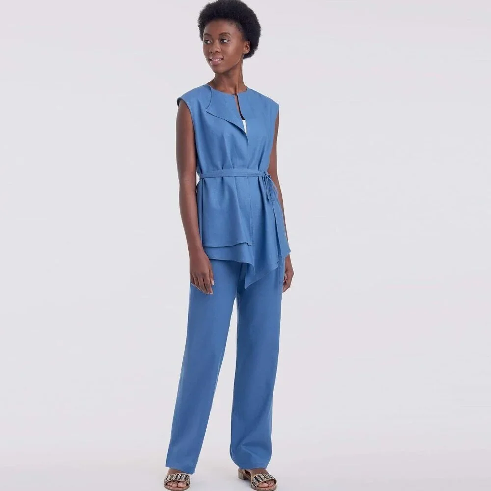 Simplicity S9147 Misses‎ Easy-To-Sew Vest & Pull-On Pants Pattern Sizes 6-14
